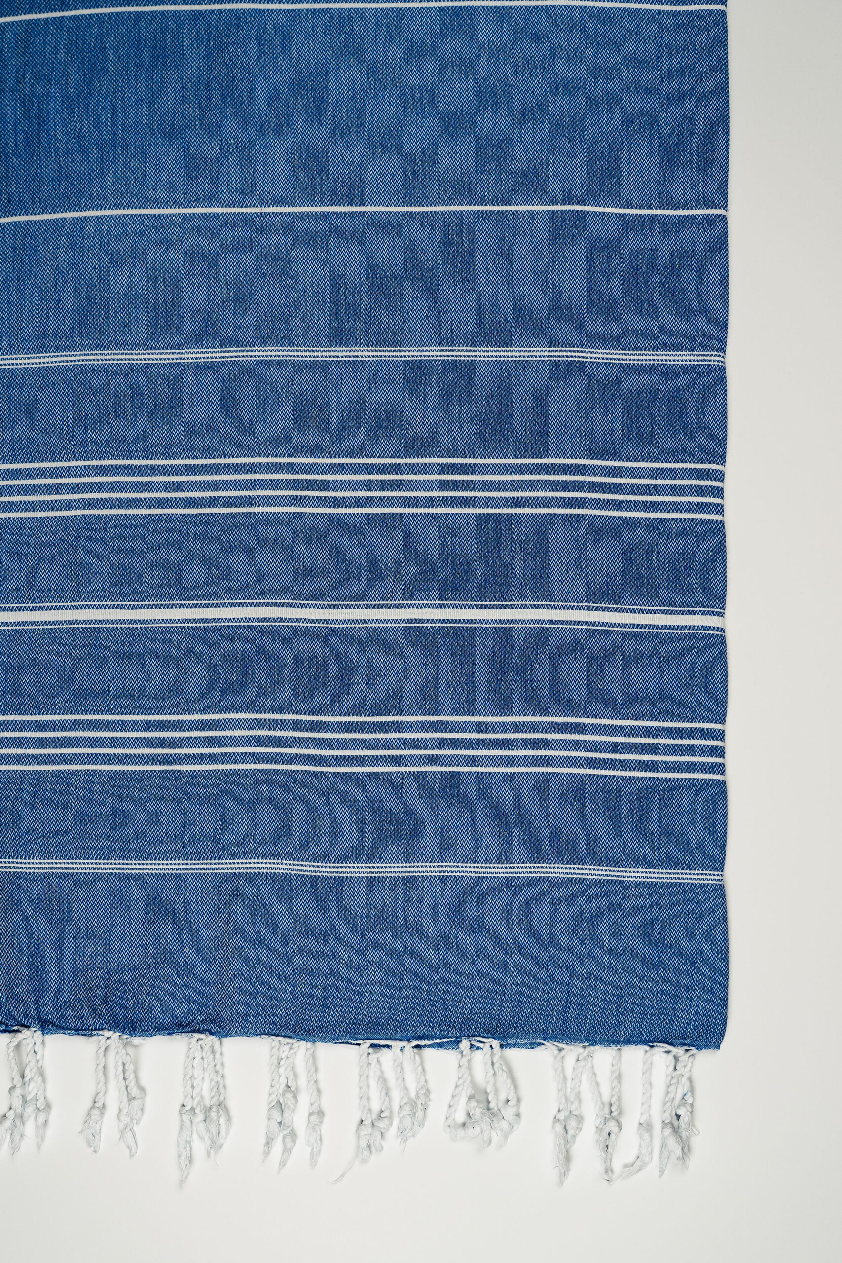 Sultan Peshtemal Turkish Towel Blue Freshwater Towel Co